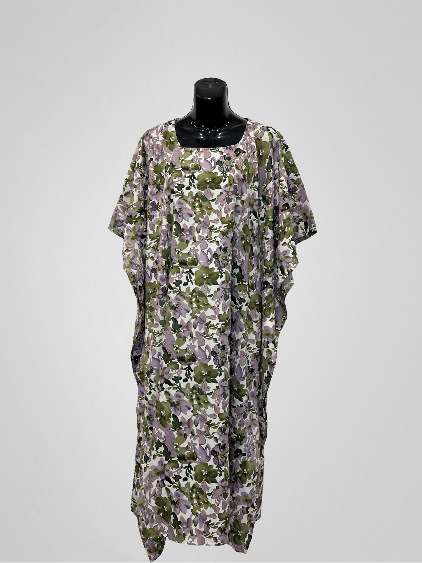 KAFTAN FLORAL (MOTHER & DAUGHTER) - GREEN