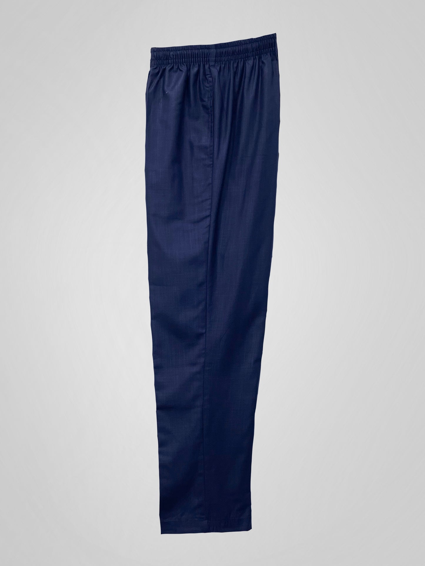 BASIC LINEN PANTS - NAVY BLUE