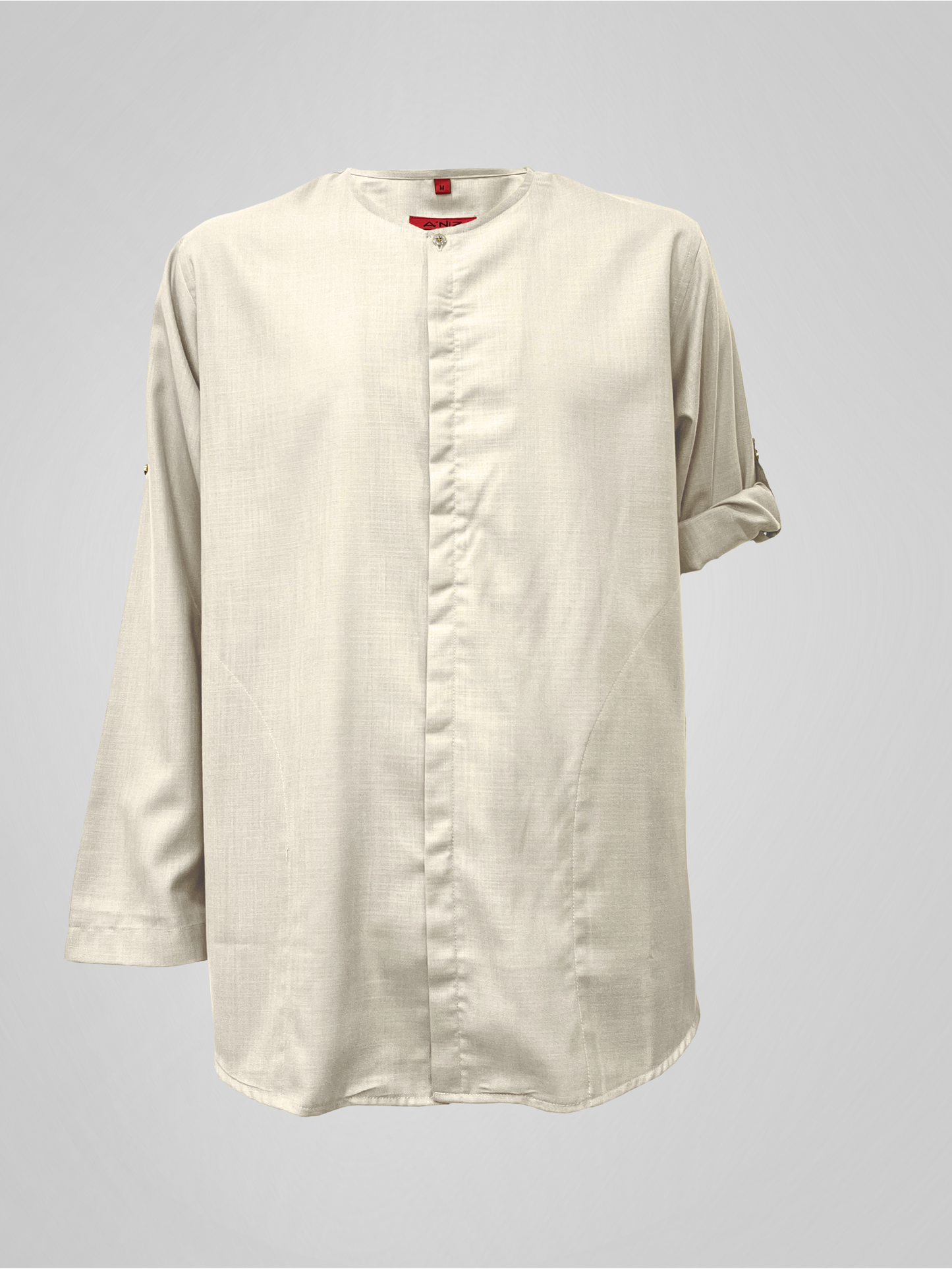 KURTA ROSSO - OFF WHITE