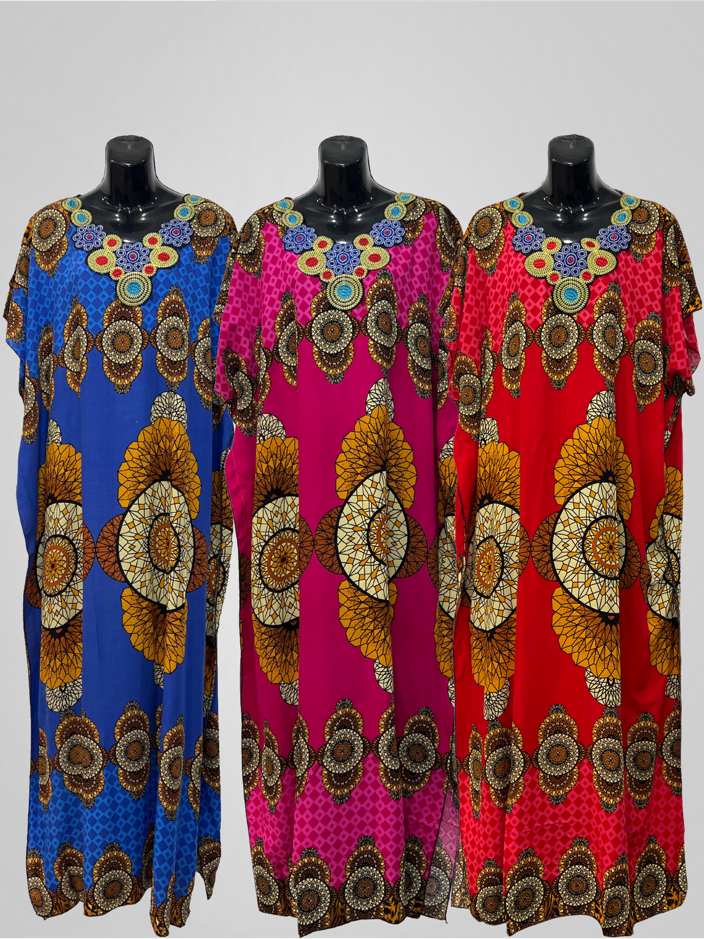 KAFTAN RINGS - RED
