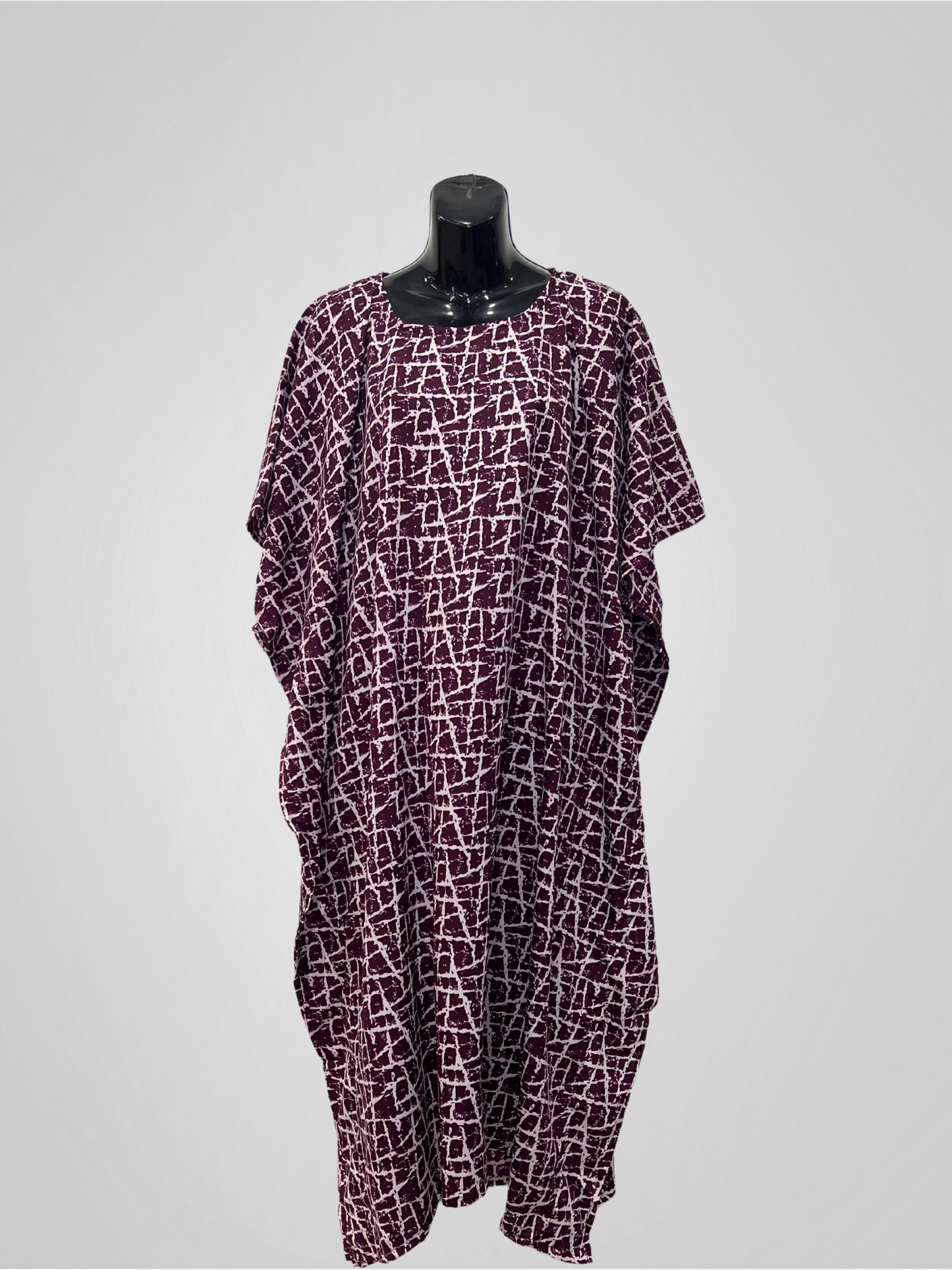 KAFTAN STONE (MOTHER & DAUGHTER) - MAROON