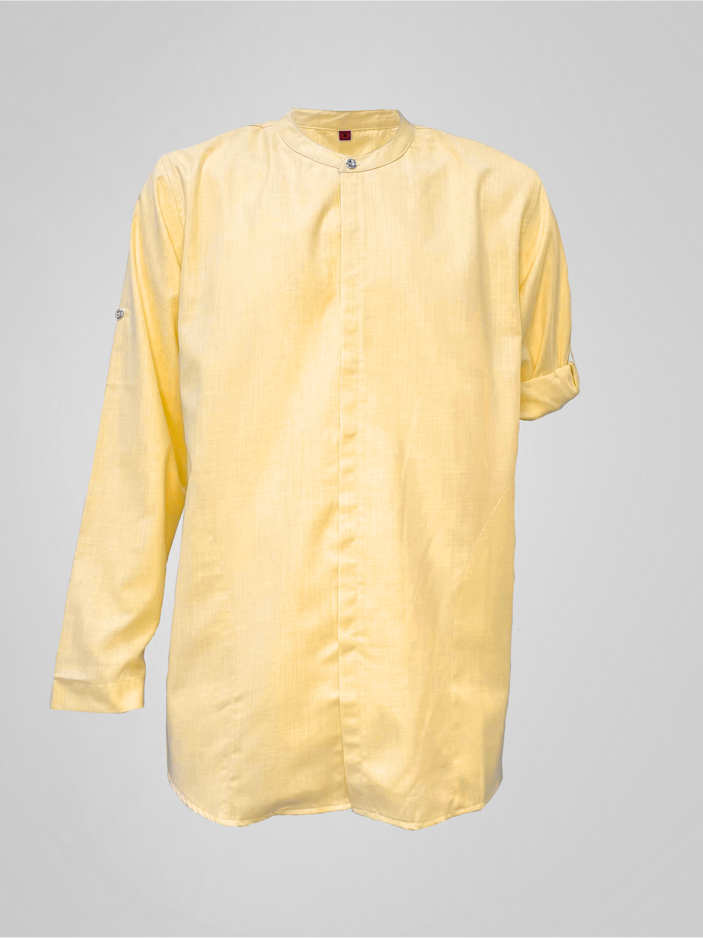KURTA ROSSO WITH COLLAR - YELLOW