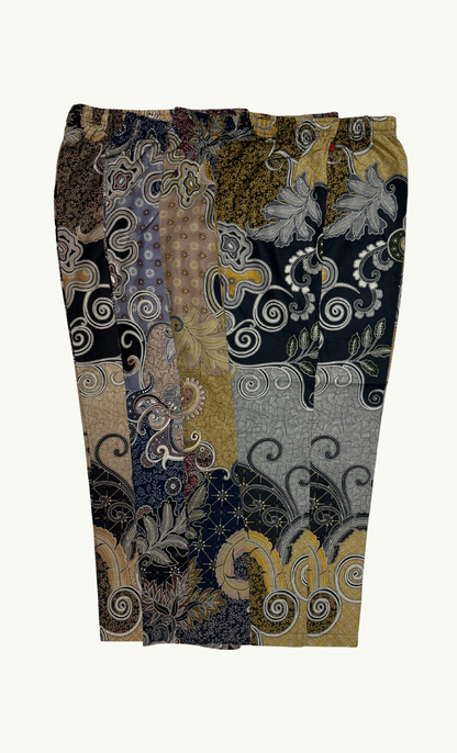 BATIK PANTS, ANISE - YELLOW