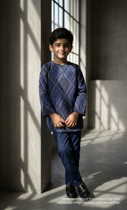 ALMAS - BOYS, NAVY BLUE