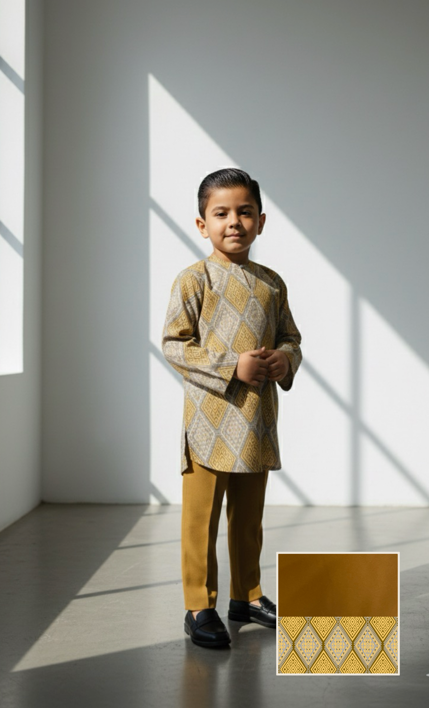 ALMAS - BOYS, MUSTARD