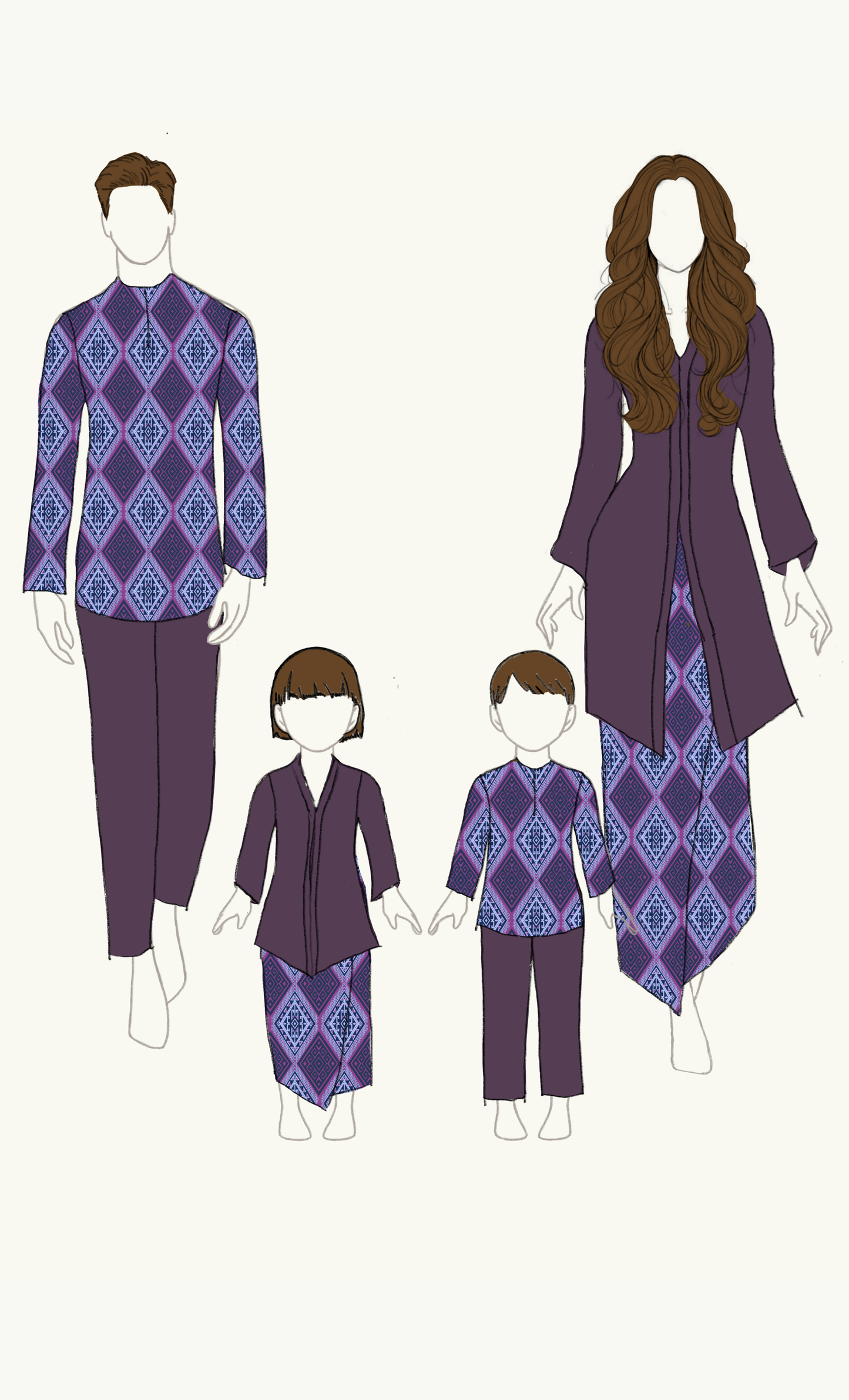 ALMAS - BOYS, PURPLE