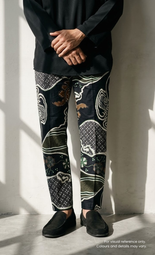 BATIK PANTS - ASLI, GREEN
