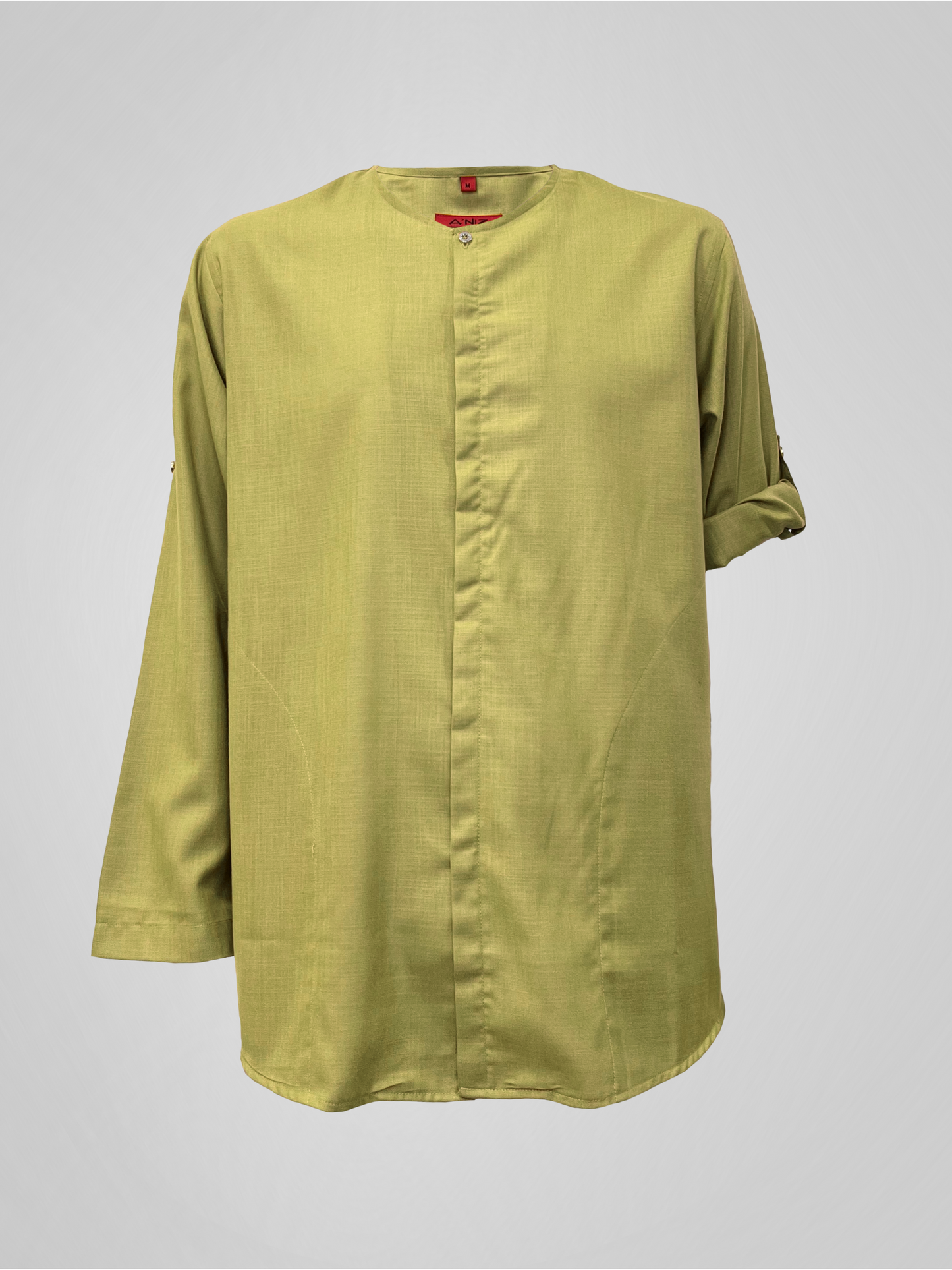 KURTA ROSSO - APPLE GREEN
