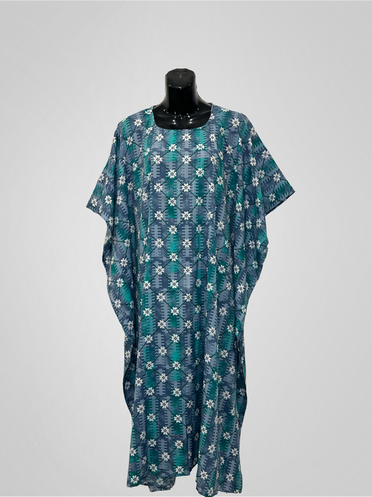 KAFTAN CLOVER (MOTHER & DAUGHTER) - BLUE