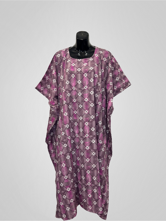 KAFTAN CLOVER (MOTHER & DAUGHTER) - PURPLE