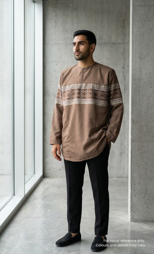 KURTA DARK DIAMOND - NUDE