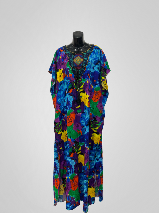 KAFTAN FEATHER - PURPLE
