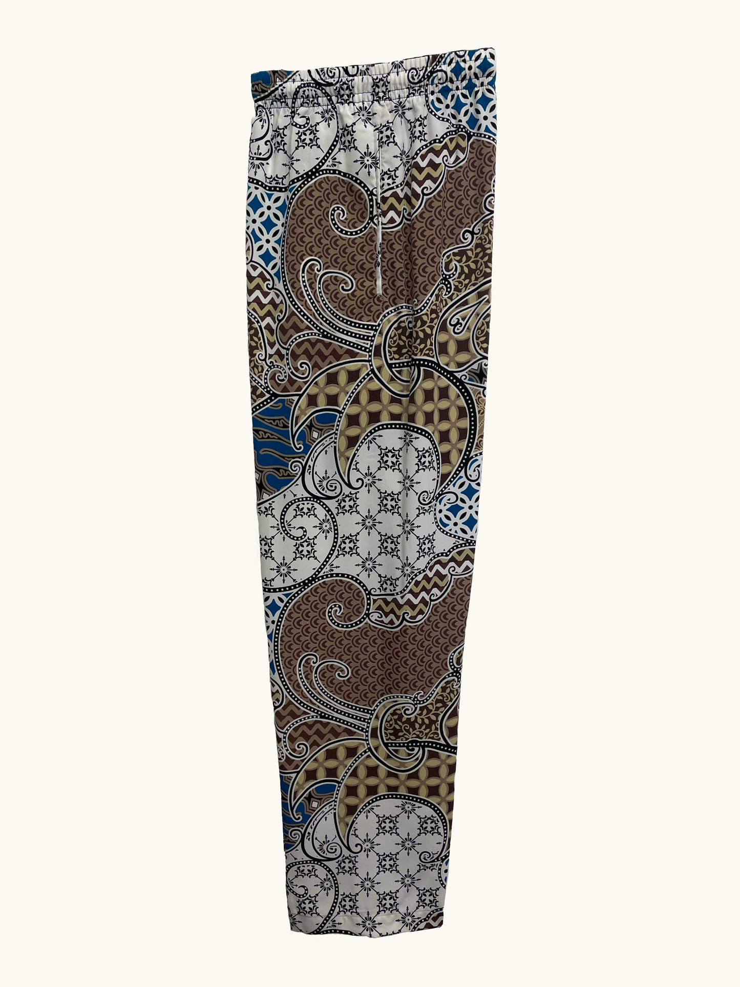 BATIK PANTS - FUJI, YELLOW/TURQUOISE