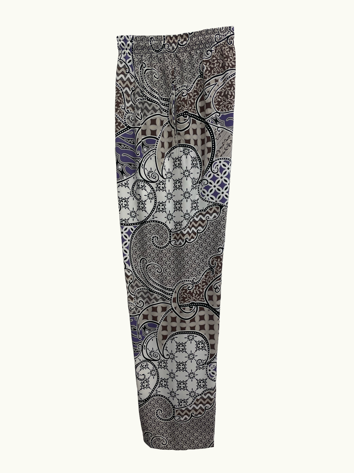 BATIK PANTS - FUJI, BROWN/PURPLE