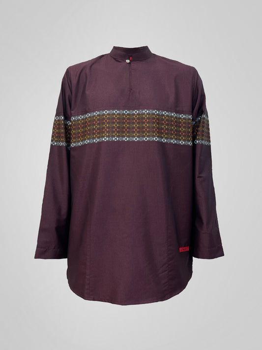 KURTA GEMS - MAROON