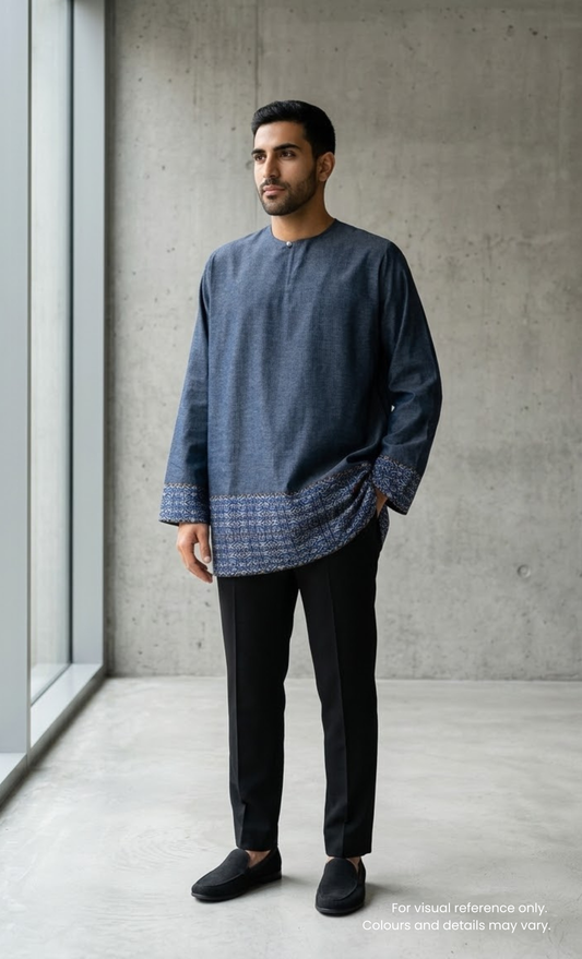 KURTA HAKEEM - BLUE
