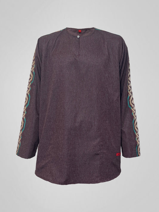 KURTA HAMZAH - PLUM