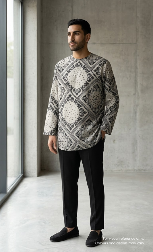 KURTA HOOD - WHITE
