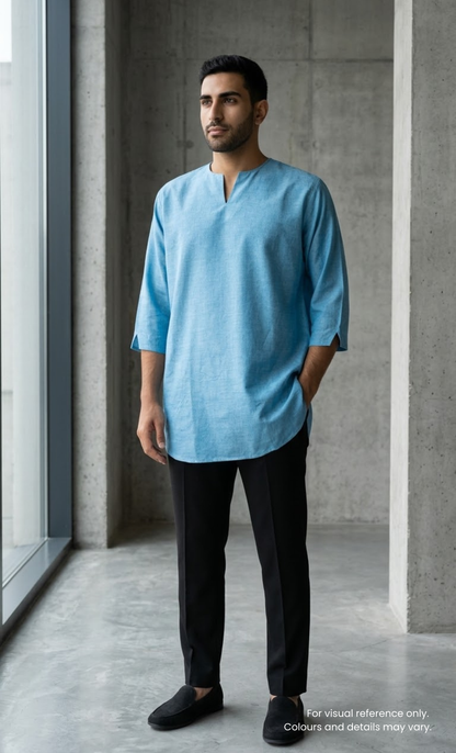KURTA IMANI - TURQUOISE