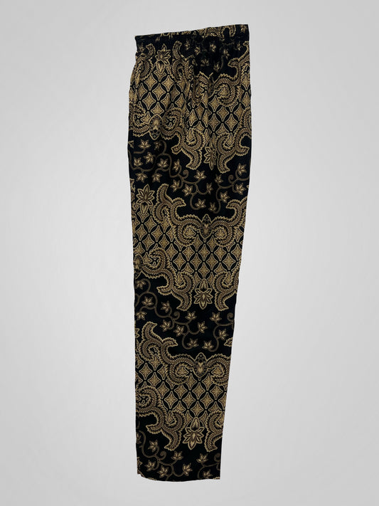 BATIK PANTS - EDDY, BLACK