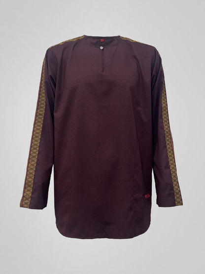 KURTA AWAD - PLUM