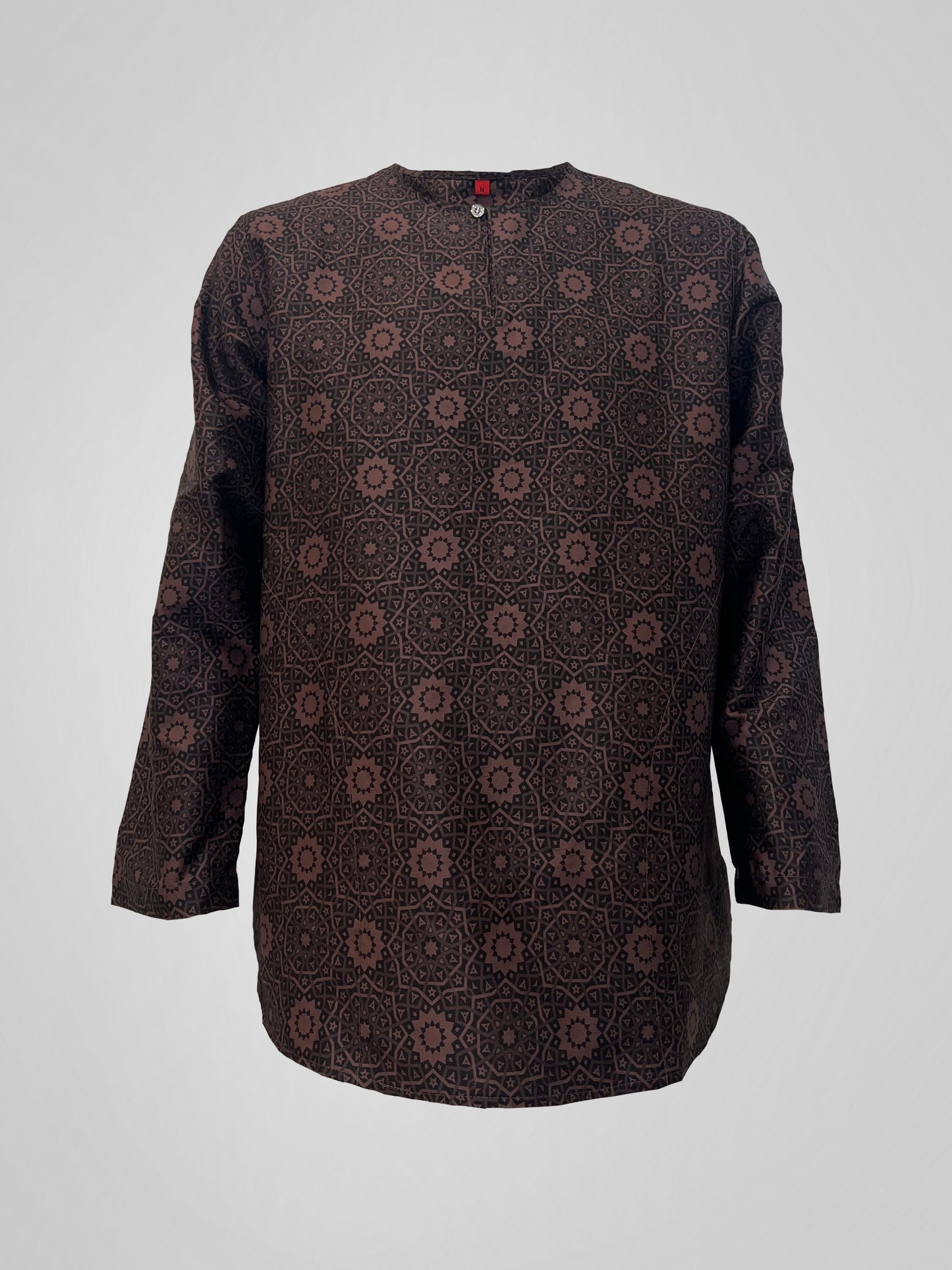 KURTA KALEIDOSCOPE - REDDISH BROWN