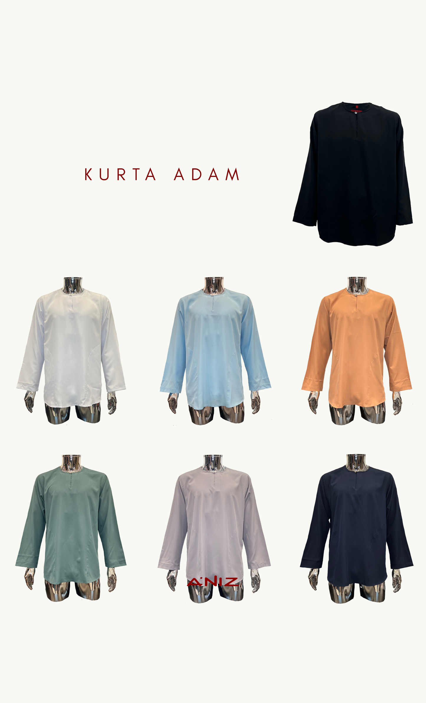 KURTA ADAM - WHITE