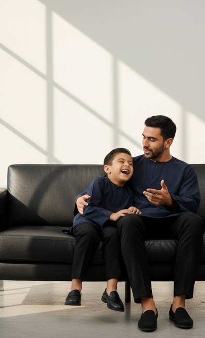 KURTA ADAM - NAVY BLUE