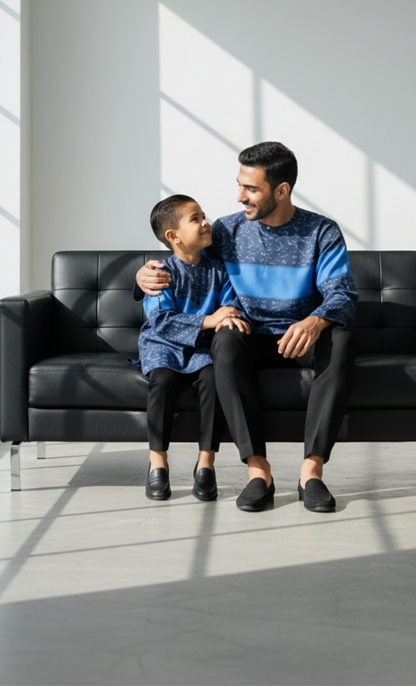 KURTA AERIS - NAVY BLUE