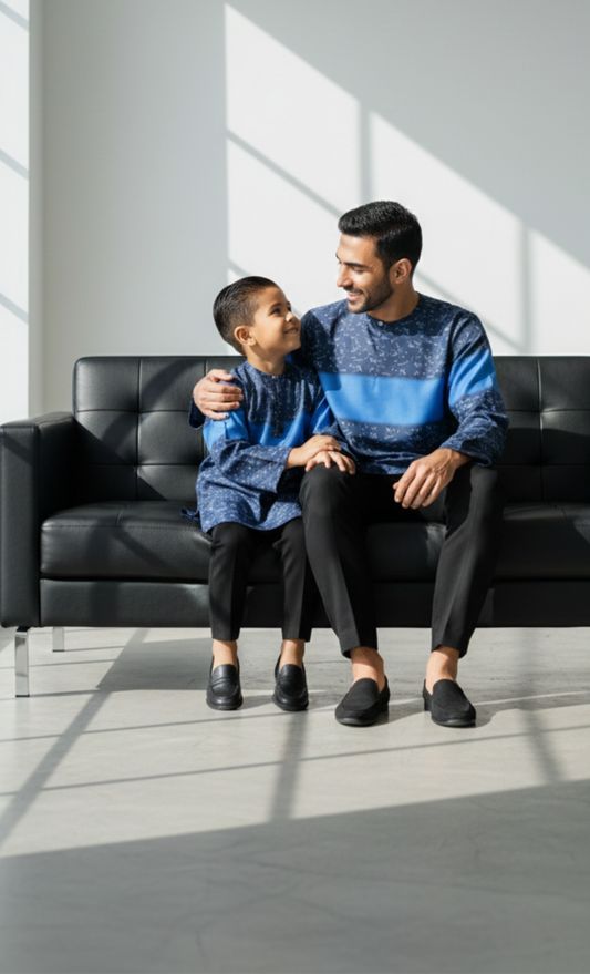 KURTA AERIS - NAVY BLUE