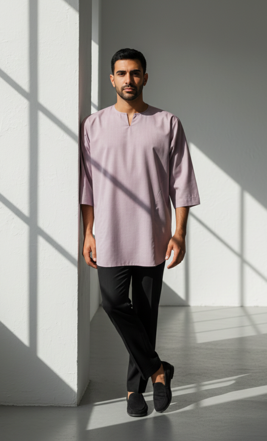KURTA IMANI - PALE MAUVE
