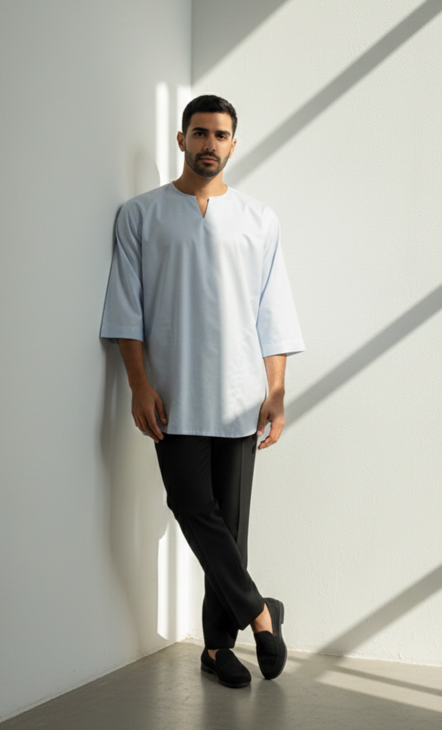 KURTA IMANI - POWDER BLUE