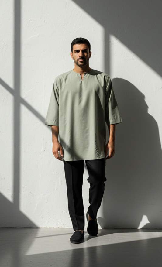 KURTA IMANI - SAGE GREEN
