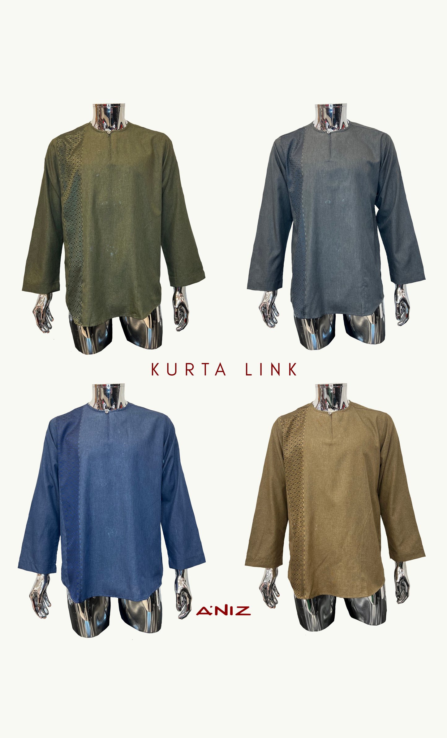KURTA LINK - GREEN