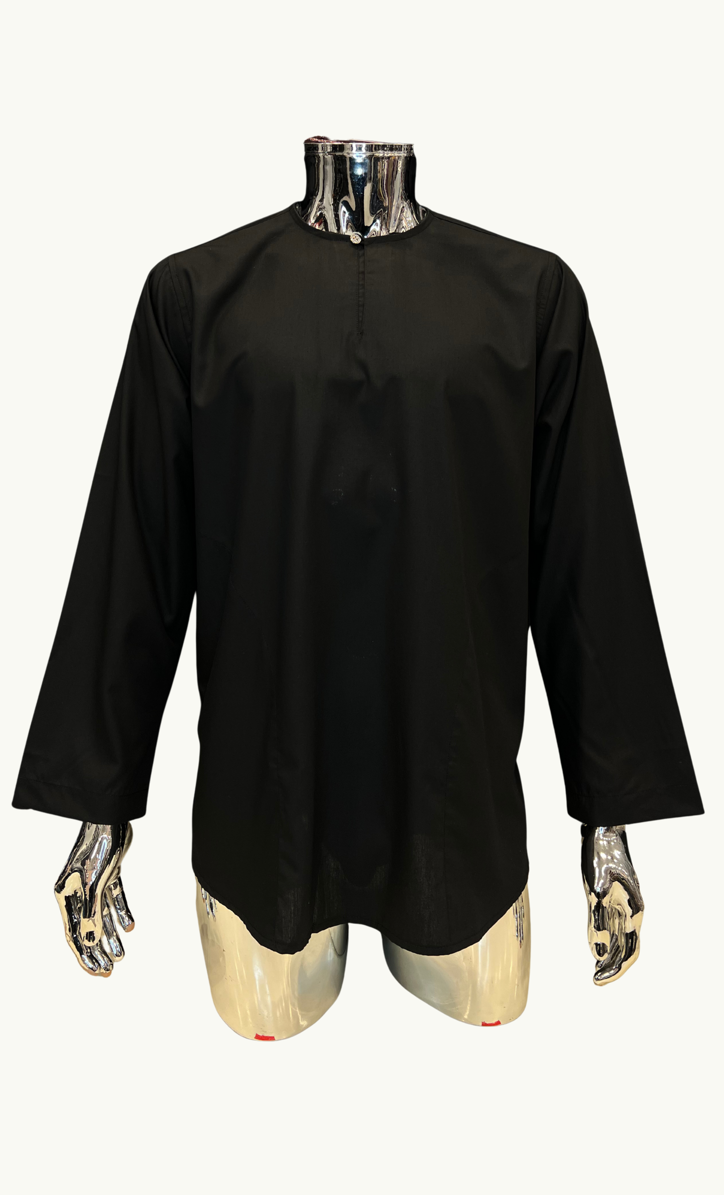 KURTA SPUN - BLACK
