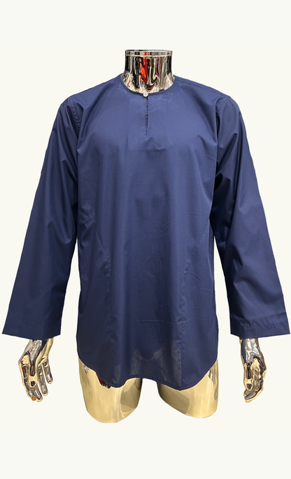 KURTA SPUN - NAVY BLUE
