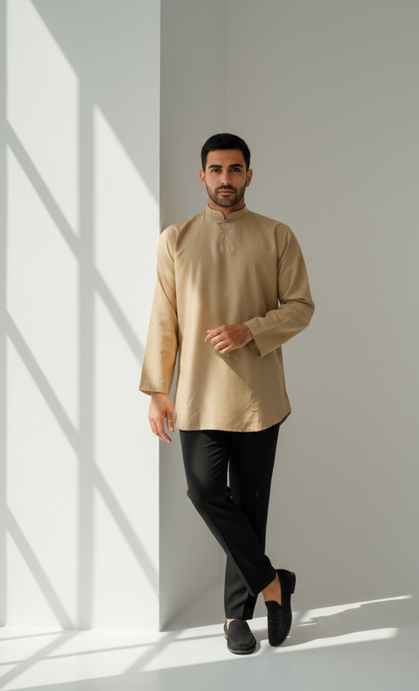 KURTA ZUBAIR - PALE GOLD