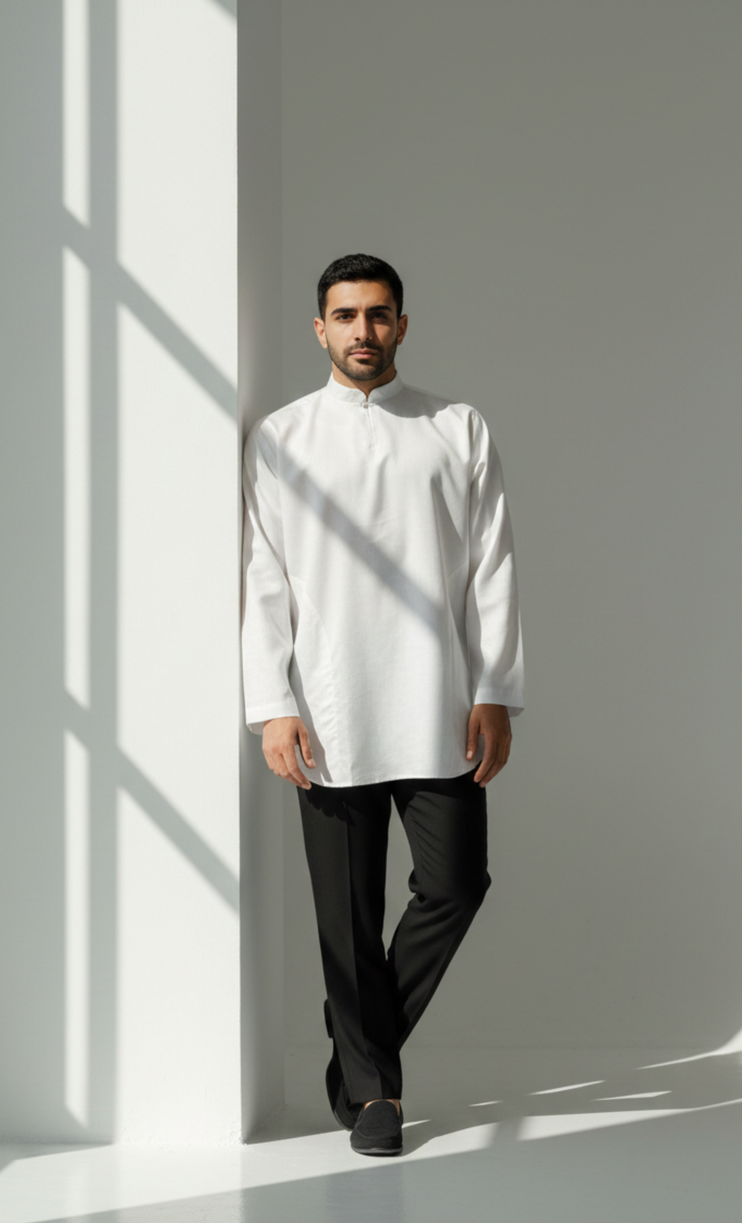 KURTA ZUBAIR - WHITE