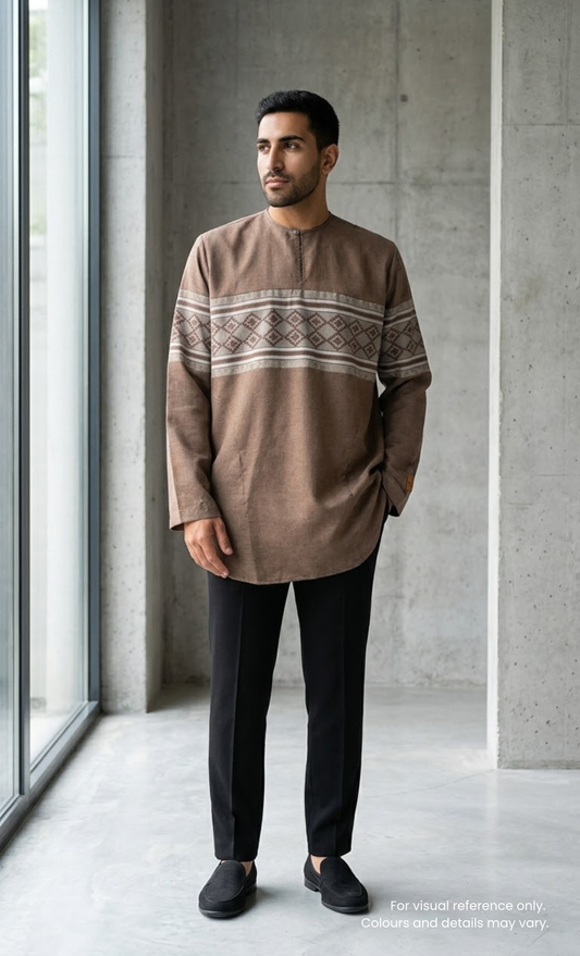 KURTA LIGHT DIAMOND - NUDE