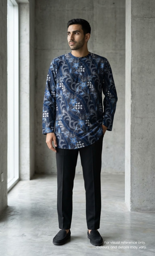 KURTA MELATI - BLUE