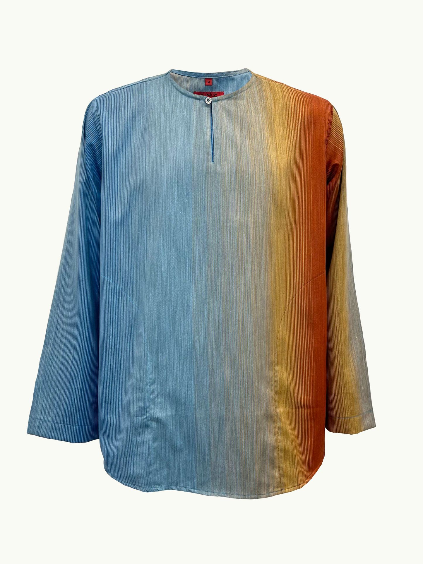 KURTA OMBRÉ - BLUE/ORANGE