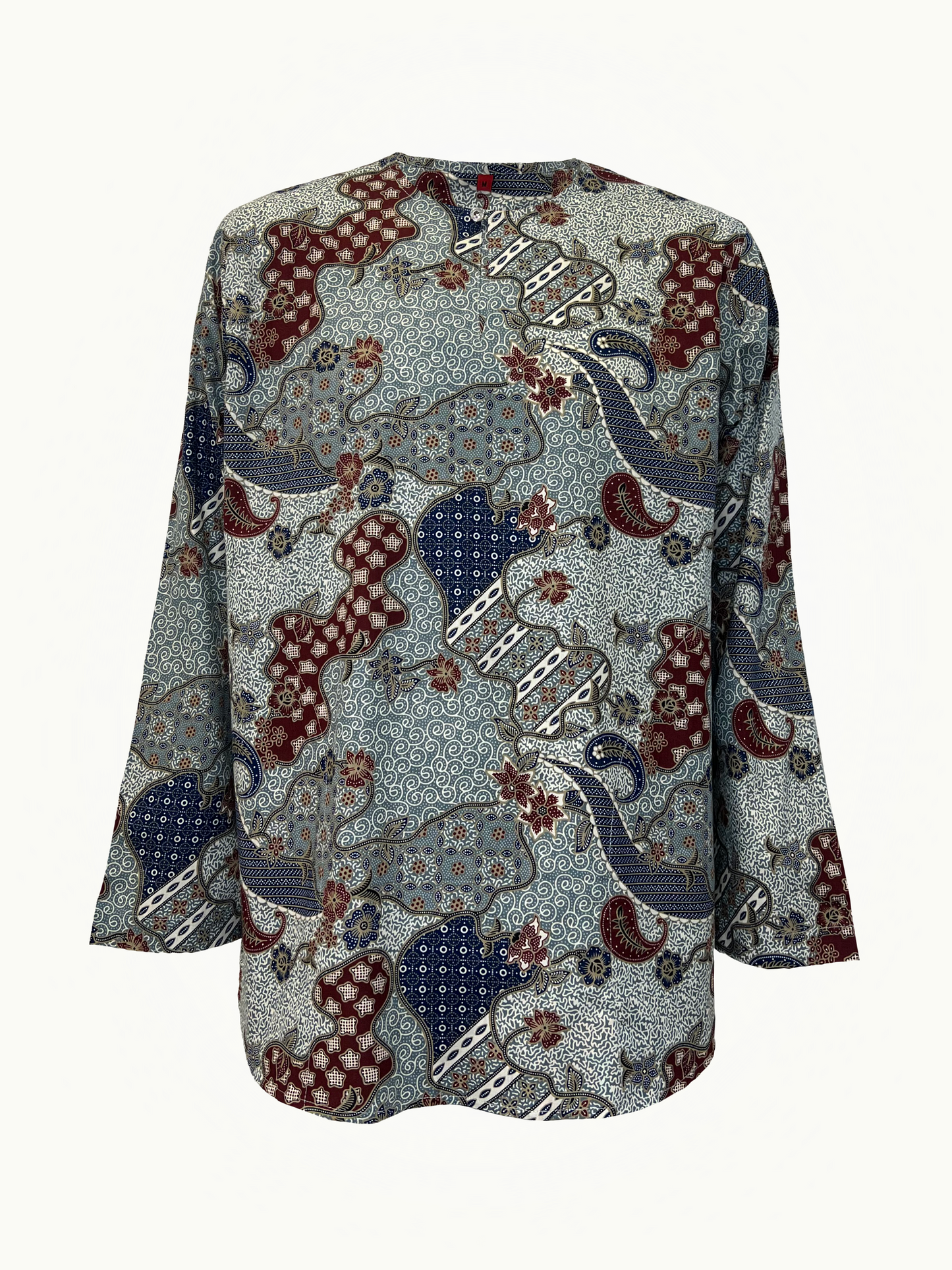 KURTA BATIK - PAISLEY, BLUE