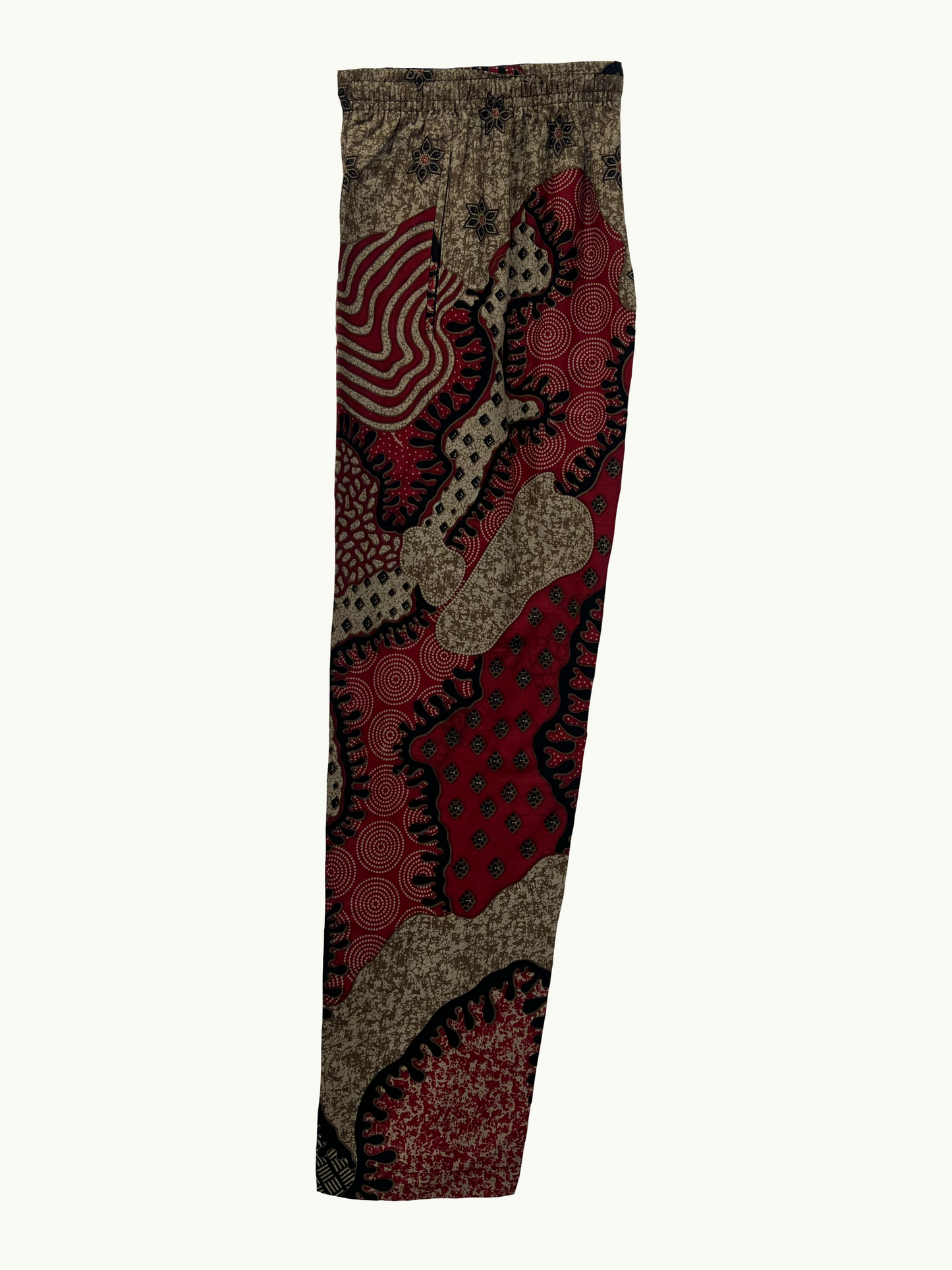 BATIK PANTS - PK06, RED