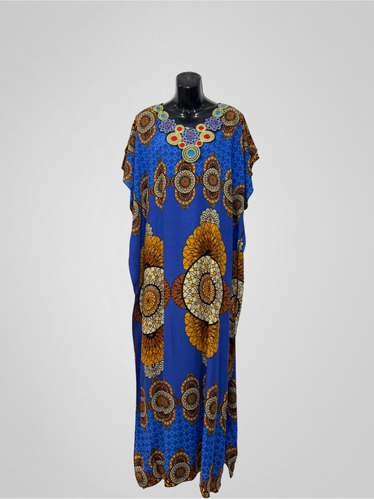 KAFTAN RINGS - BLUE