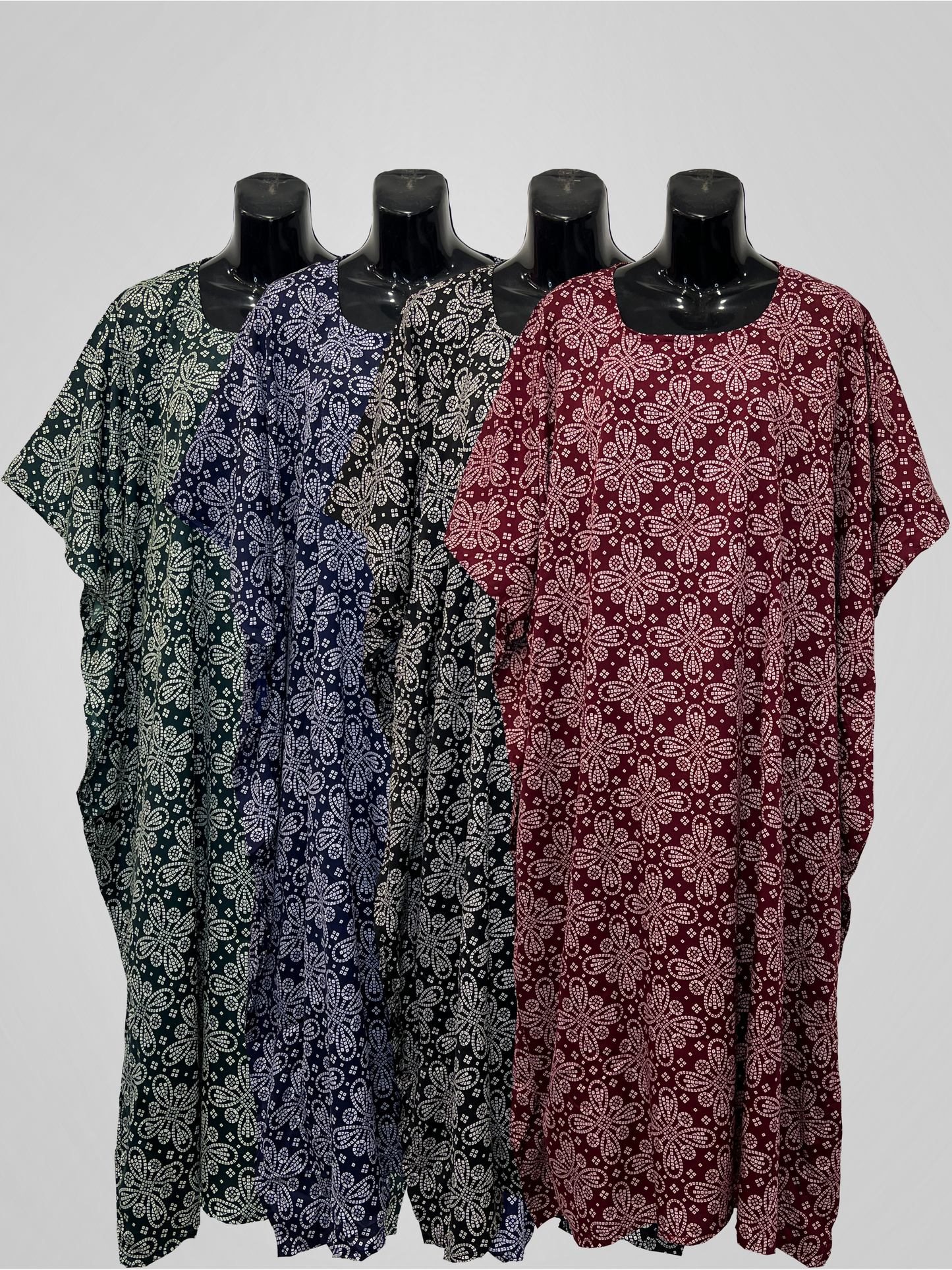 KAFTAN SNOWFLAKES (MOTHER & DAUGHTER) - BLUE