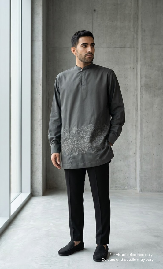 KURTA SPIRAL - GREY