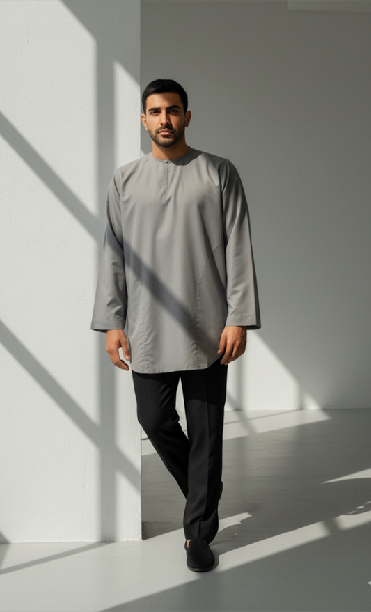 KURTA SPUN - GREY