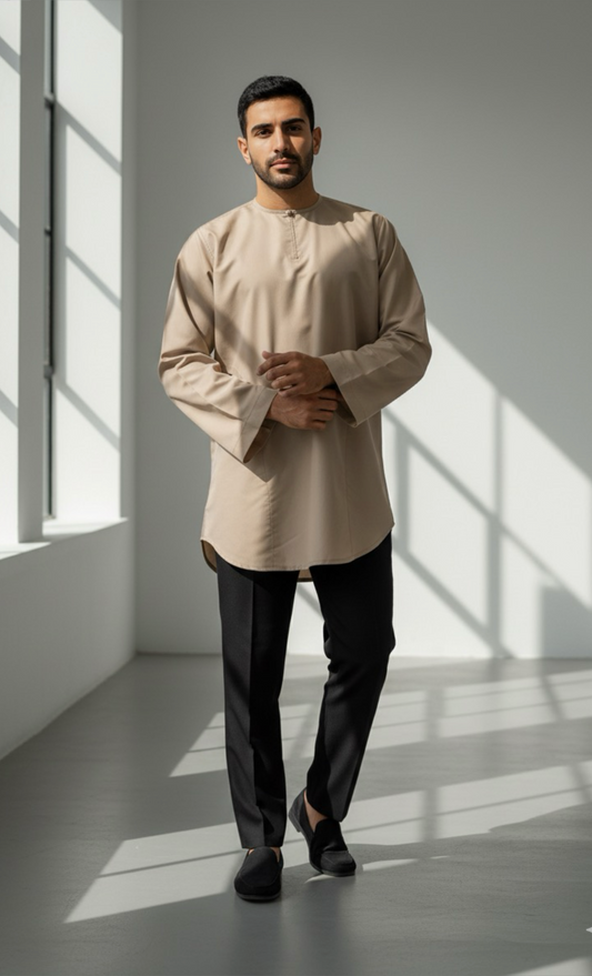 KURTA SPUN - TAUPE