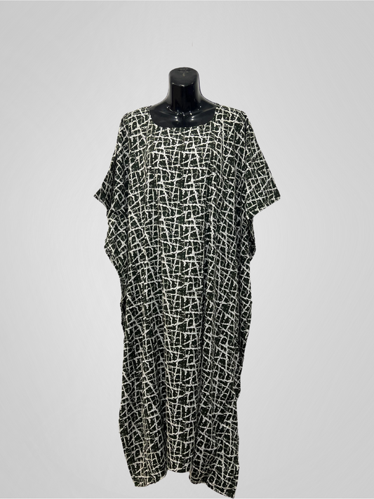 KAFTAN STONE (MOTHER & DAUGHTER) - GREEN