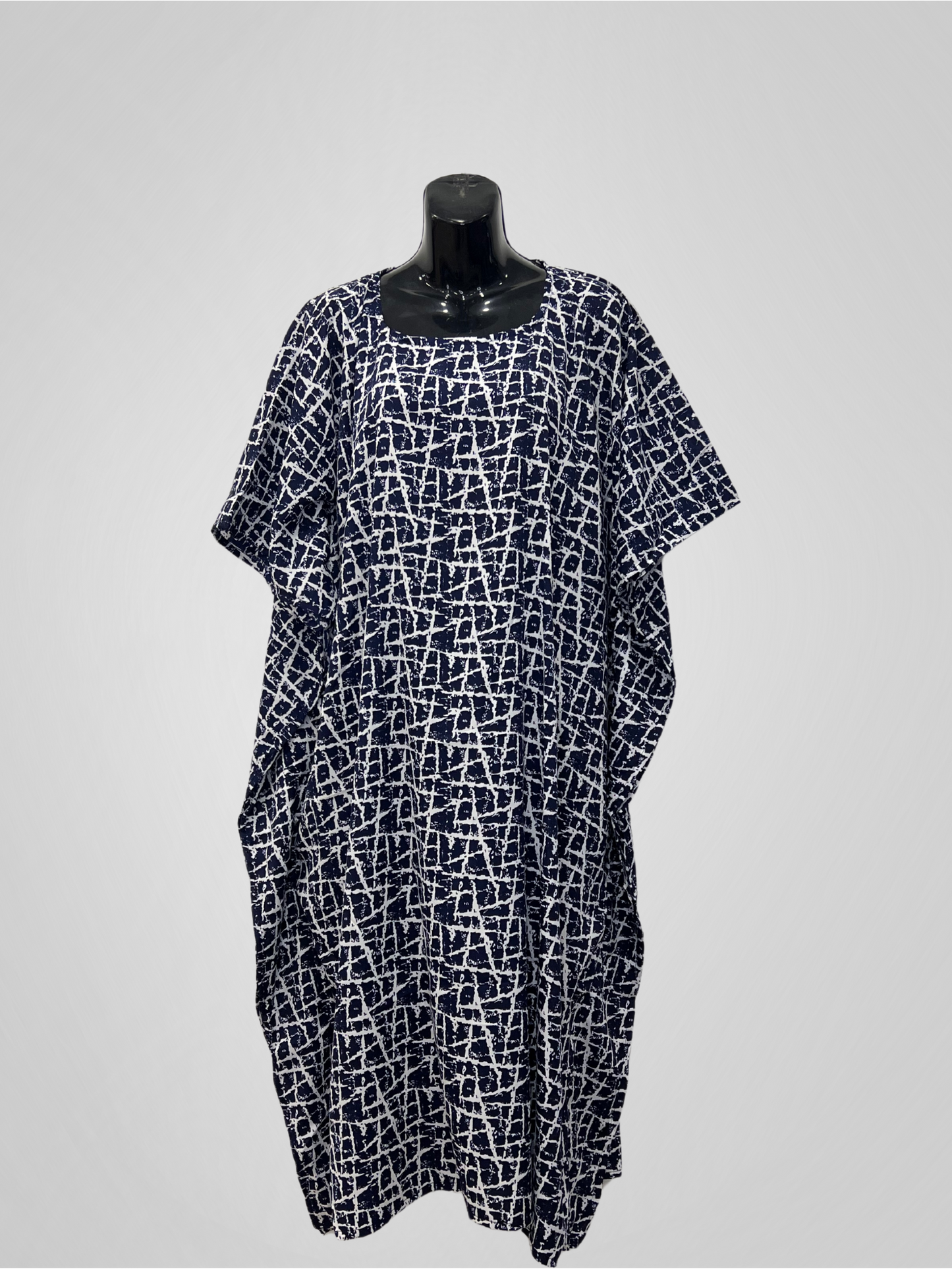 KAFTAN STONE (MOTHER & DAUGHTER) - NAVY